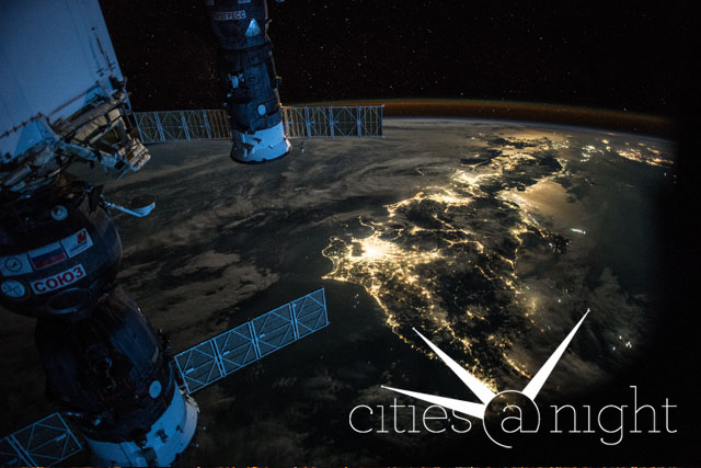 See How Cities Across the World Light Up at Night